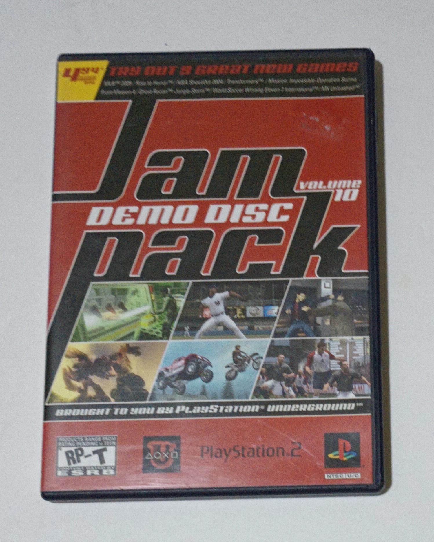 Jam Pack Demo Disc Volume 10